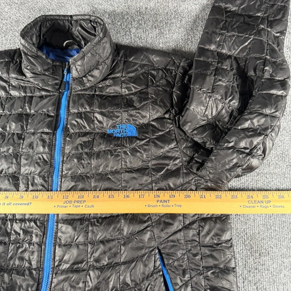 The North Face Men's ThermoBall Eco Jacket Black Blue Size Medium